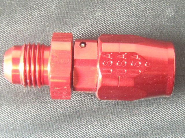 (image for) -10 STRAIGHT DOUBLE SWIVEL HOSE END TO MALE -10 AN